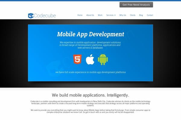 Mitech theme site design template sample