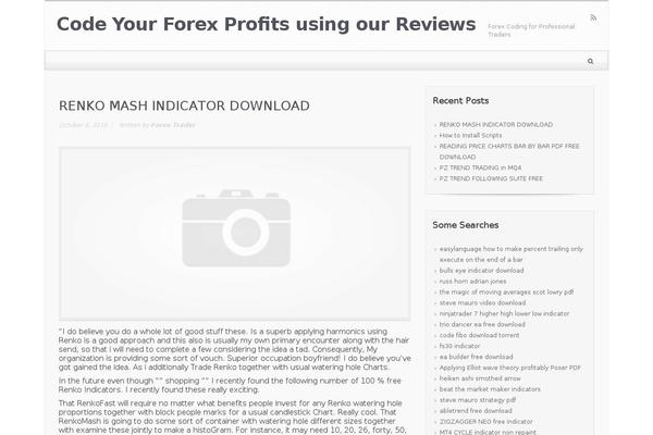 evolve theme site design template sample