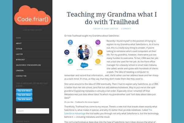 Flat theme site design template sample
