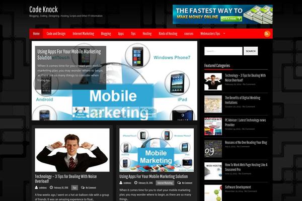 codeknock.com site used Techron