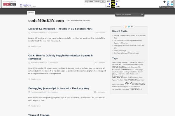 zBench theme site design template sample