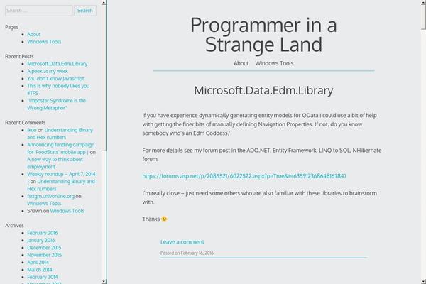 Decode theme site design template sample