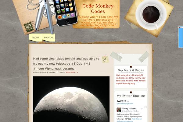 Desk Mess Mirrored theme site design template sample