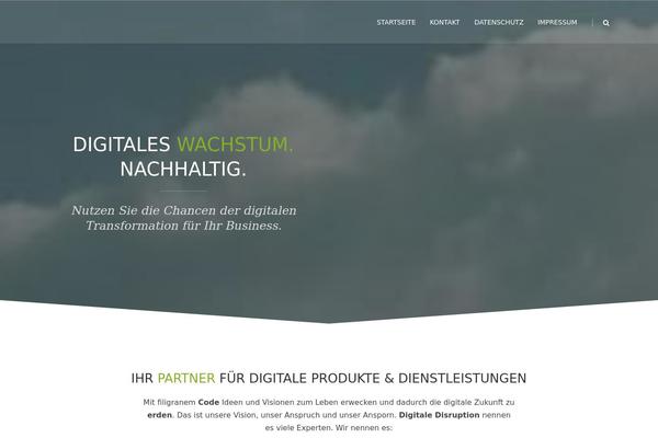 Fortuna theme site design template sample