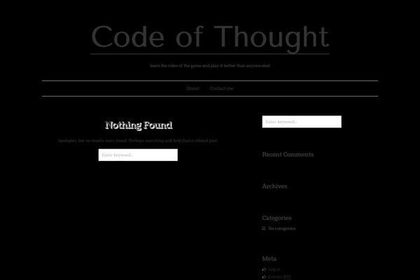 codeofthought.com site used Read