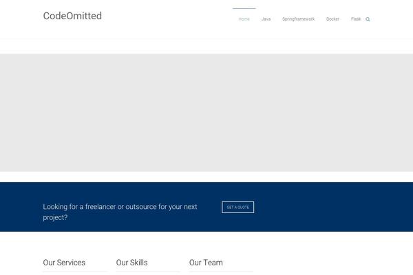 Ample theme site design template sample