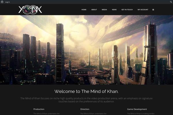 Paulblack theme site design template sample