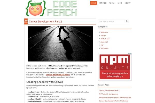 Fruitful theme site design template sample