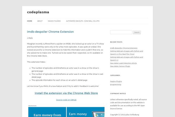 Site using Ie-sitemode plugin