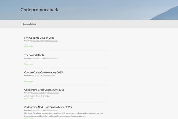 Coller theme site design template sample