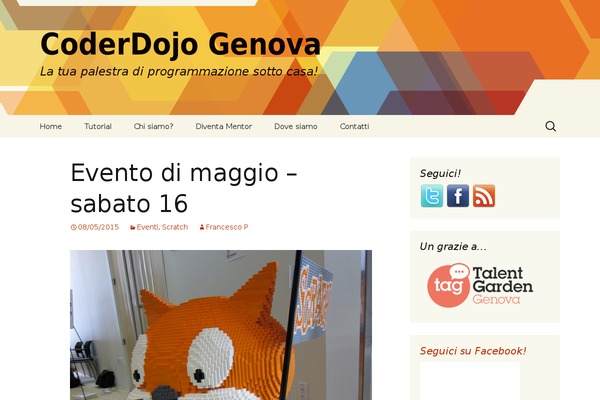 Twenty Thirteen theme site design template sample