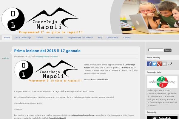 Custom Community theme site design template sample
