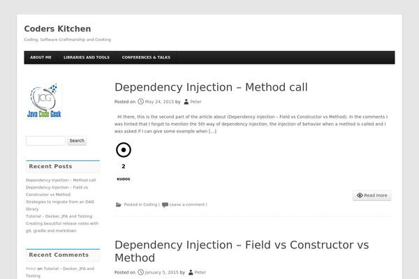 coders-kitchen.com site used Techism