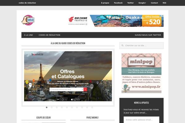 codes-de-reduction.com site used Metro Pro