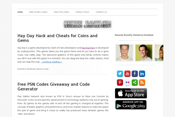 Tiny Forge theme site design template sample
