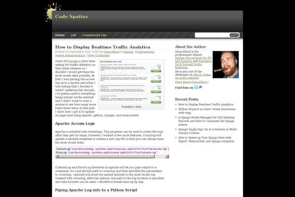 Site using WP-Syntax plugin