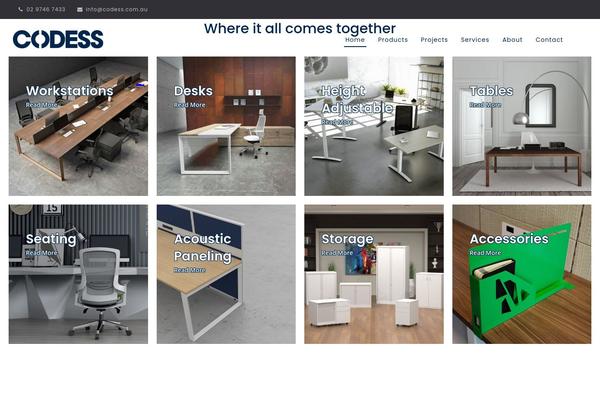 Wp-elementy theme site design template sample