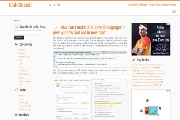 Customizr theme site design template sample