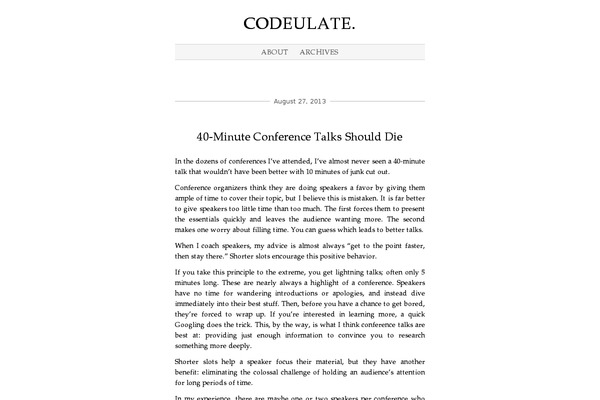 Manifest 1.1 theme site design template sample