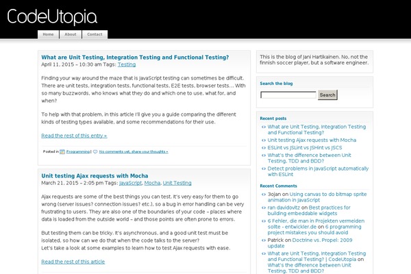 Site using WordPress Landing Pages plugin