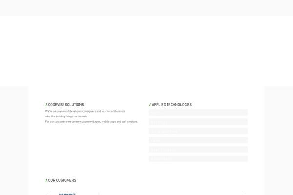 codevise.de site used Codevise