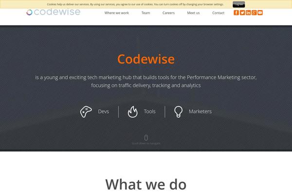 codewise.pl site used Araiz