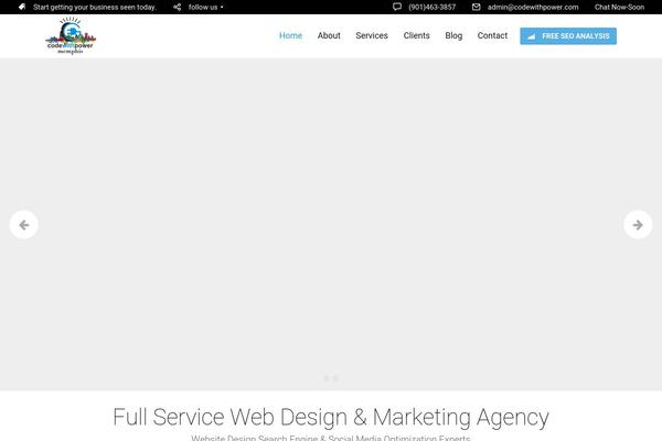 SEOWP theme site design template sample