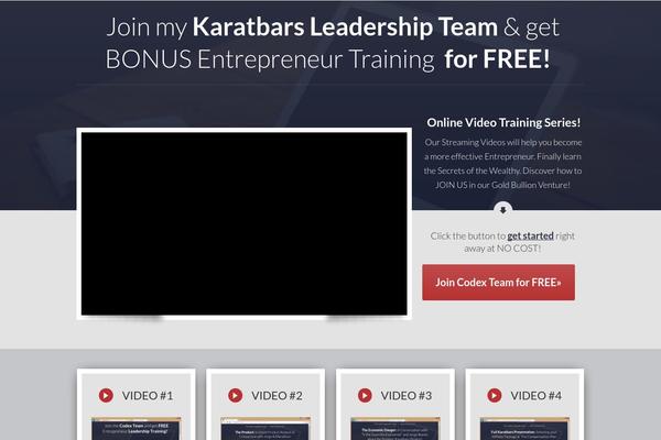 Squared theme site design template sample