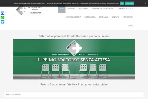 Site using Lead Call Buttons plugin