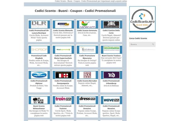 codicisconto.info site used Showcaser