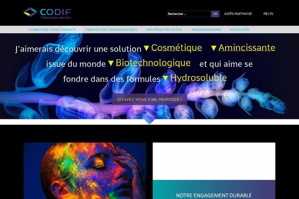 codif-recherche-et-nature.com site used Codif