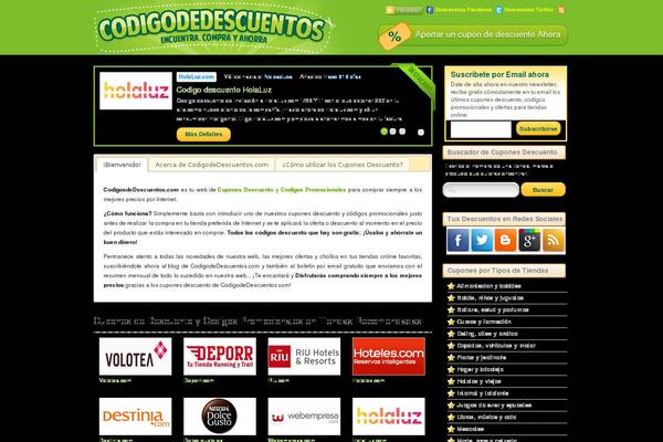 codigodedescuentos theme websites examples