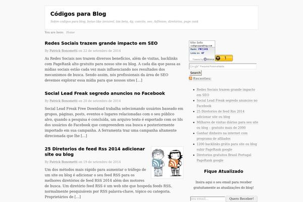 Shell theme websites examples