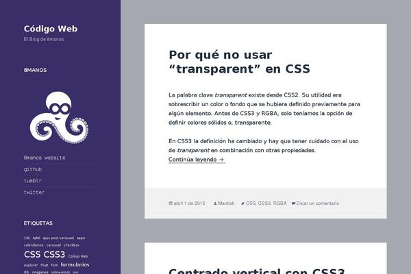 Site using WP-Syntax plugin