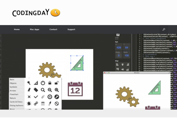 Vantage theme site design template sample