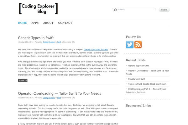 Site using Social Media Feather - lightweight social media sharing and follow buttons plugin
