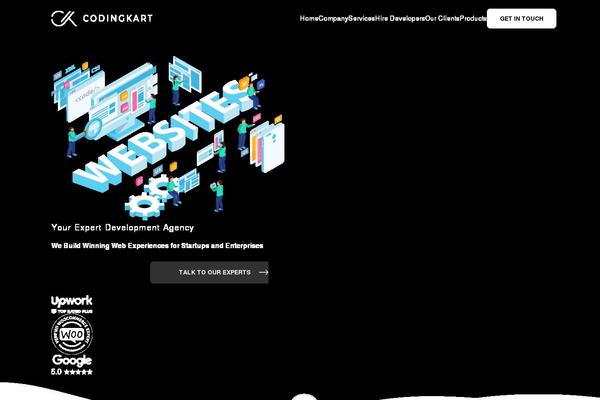 codingkart.com site used Codingkart
