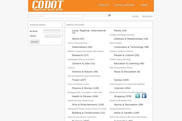 Directorypress theme site design template sample