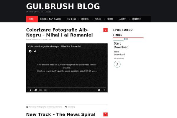 Hiero theme site design template sample