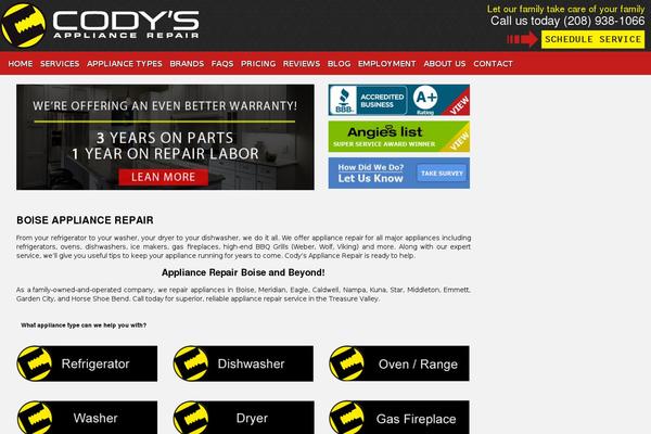 Cwd theme site design template sample