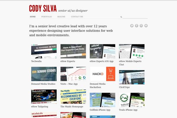 Briefed theme site design template sample