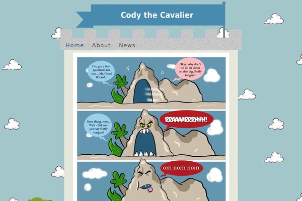 Inkblot theme site design template sample