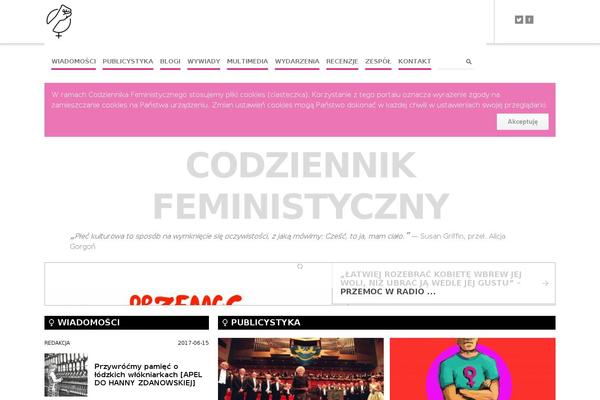 Cyberfolks theme site design template sample