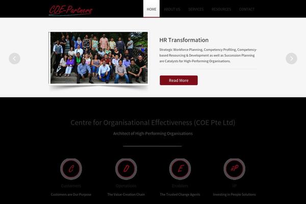 coe-partners.com site used Traffica