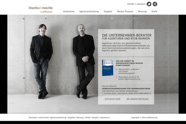 corffizienz theme websites examples