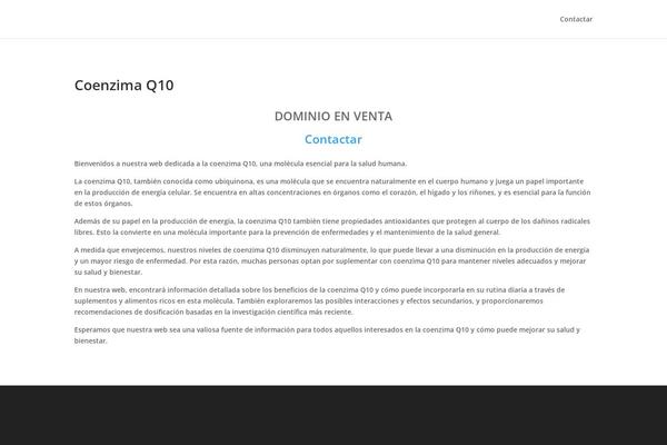 Divi Child theme site design template sample