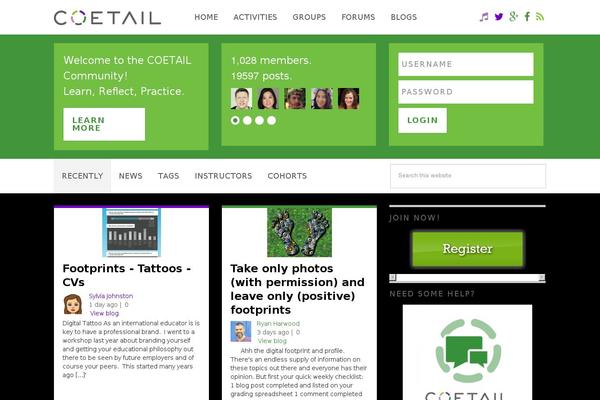 Site using Editable Comments plugin