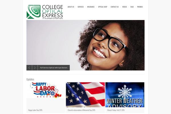 Bigbang theme site design template sample