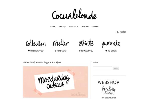 Twentytwelve-child theme site design template sample
