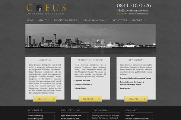 coeusinsurance.com site used Paramount
